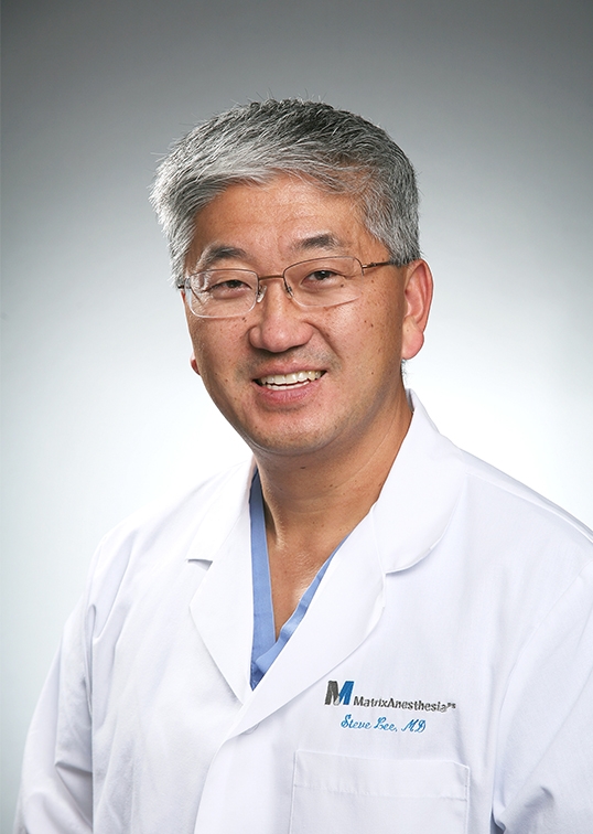 Steve Lee M.D. , Physician Anesthesiologist 